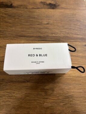 NWOT Byredo Red & Blue Lipstick Set - White Box